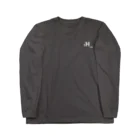 interested in?の1.hydrogen(白/表のみ) Long Sleeve T-Shirt