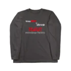 SCARLET recordings FactoryのSCARLET Sleep Long Sleeve T-Shirt