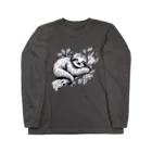 紅藤コミミズクのナマケモノ Long Sleeve T-Shirt