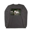 qqq shopのteshima no inu Long Sleeve T-Shirt