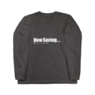 Studio OriginのNowSaving_black Long Sleeve T-Shirt