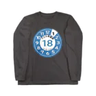 shechewsのPCR検査済ステッカー Long Sleeve T-Shirt