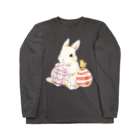 しず華＊(カラー･リボンボン)のEaster ロングスリーブTシャツ