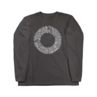 yama_me雑貨店：SUZURI支店のReincarnation. (White) Long Sleeve T-Shirt