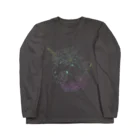 SWのユニコーンと花（濃い生地用） Long Sleeve T-Shirt