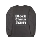 BlockChainJamのBlockChainJam Tシャツ ロングスリーブTシャツ