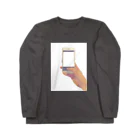 牛脂の店舗の写真をとろうぞ Long Sleeve T-Shirt