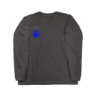 lawi0cir boutiqueのロウリュ bold gradation Long Sleeve T-Shirt