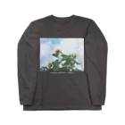 ため息のひらめきのSwaying sunflowers, summer.(sentimental) Long Sleeve T-Shirt