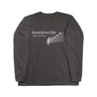 ユメデマデのRANGEMASTER (白字) ロングスリーブTシャツ