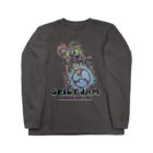 nidan-illustrationの"SPICY JAM" (green) Long Sleeve T-Shirt