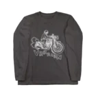 Too fool campers Shop!のW ROCKERS01(shiro文字) Long Sleeve T-Shirt