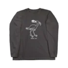 サトウノリコ*のオレオレサギ（しろ） Long Sleeve T-Shirt