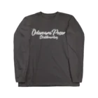 ODAWARA POSER SKATEBOARDINGのODAWARAPOSERオシャレロゴシリーズ(白文字) Long Sleeve T-Shirt