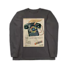 YS VINTAGE WORKSのイタリア　電話ドロップ飴 ロングスリーブTシャツ