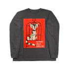 YS VINTAGE WORKSのチェコ　映画「Veliko sudjenje」ポスター　籠猫 Long Sleeve T-Shirt