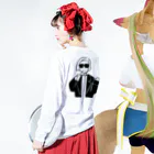 CLOCKの【CLOCK】オリジナルロングTシャツ1号 Long Sleeve T-Shirt :model wear (back, sleeve)