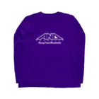 AND-PRODUCTS.COMのAND PRODUCTS #6 ホワイトアウトライン仕様 Long Sleeve T-Shirt :back