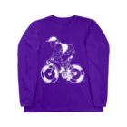 山形屋米店のピストバイクでポタリング Long Sleeve T-Shirt