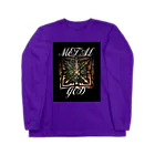 Matrix By MIIRARUのMIIRARU METAL GOD ロゴ Long Sleeve T-Shirt