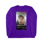 ほんだひろゆきのインスタライブ視聴者数1パーカー Long Sleeve T-Shirt