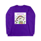 RAINBOW SPRINKLESのツインテールスプリンクルちゃん🌈 ロングスリーブTシャツ