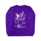 PygmyCat　suzuri店のパフェ猫01 Long Sleeve T-Shirt