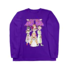 yurarihyonのSUPER ANGEL WARS ロングスリーブTシャツ