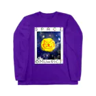 mofmenomossoのスペースオムライス猫 Long Sleeve T-Shirt