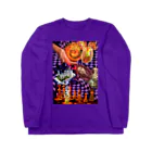 GECKO-SO-SINGのパワーストーン『カンテラオパール』 Long Sleeve T-Shirt