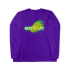 mojokinnのマスキャット Long Sleeve T-Shirt