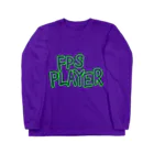 鮫処 祭のFPS PLAYER　グリーン Long Sleeve T-Shirt