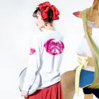 francesca_japanのfrancesca & alice Long Sleeve T-Shirt :model wear (back, sleeve)