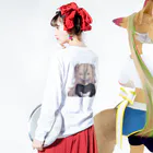 Hope Daysの愛姫 Long Sleeve T-Shirt :model wear (back, sleeve)