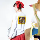 Mey's meのflower Long Sleeve T-Shirt :model wear (back, sleeve)