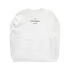 Hanagara animal cafeのSugar glider Long Sleeve T-Shirt :back