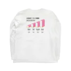 kg_shopの[☆両面] かまぼこ サイズ表記  Long Sleeve T-Shirt :back