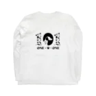 クルマNORIのONE-O-わんわん Long Sleeve T-Shirt :back