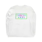 TOKYO ANTI 本店のウサギ ロングスリーブTシャツの裏面