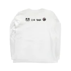 かぶぱんのかぶぱん Cブラック FYM Long Sleeve T-Shirt :back