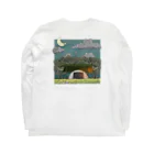 CAMP-NUTS (キャンプナッツ)のソロキャンプ Long Sleeve T-Shirt :back