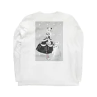 けだまみれのくまのオバケちゃん Long Sleeve T-Shirt :back