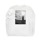 C&P(CAMPOKKURI)のバックプリントT（富士山） Long Sleeve T-Shirt :back