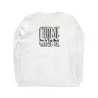 CHOMEのCHOMEロゴ Long Sleeve T-Shirt :back