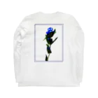 Ameoのリンドウ プリント Long Sleeve T-Shirt :back