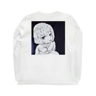 阿弥陀クジオの暇しちゃってるガール Long Sleeve T-Shirt :back