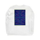 HI10×2KI design-ヒトトキデザイン-のtegaki Paisley Long Sleeve T-Shirt :back