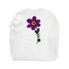 ootbのFlower long T-shirt Long Sleeve T-Shirt :back