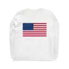 のいたんのアメリカンなのいたん Long Sleeve T-Shirt :back