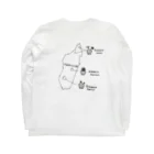 knpgのマダガスカル　コーデックス　黒地用 Long Sleeve T-Shirt :back